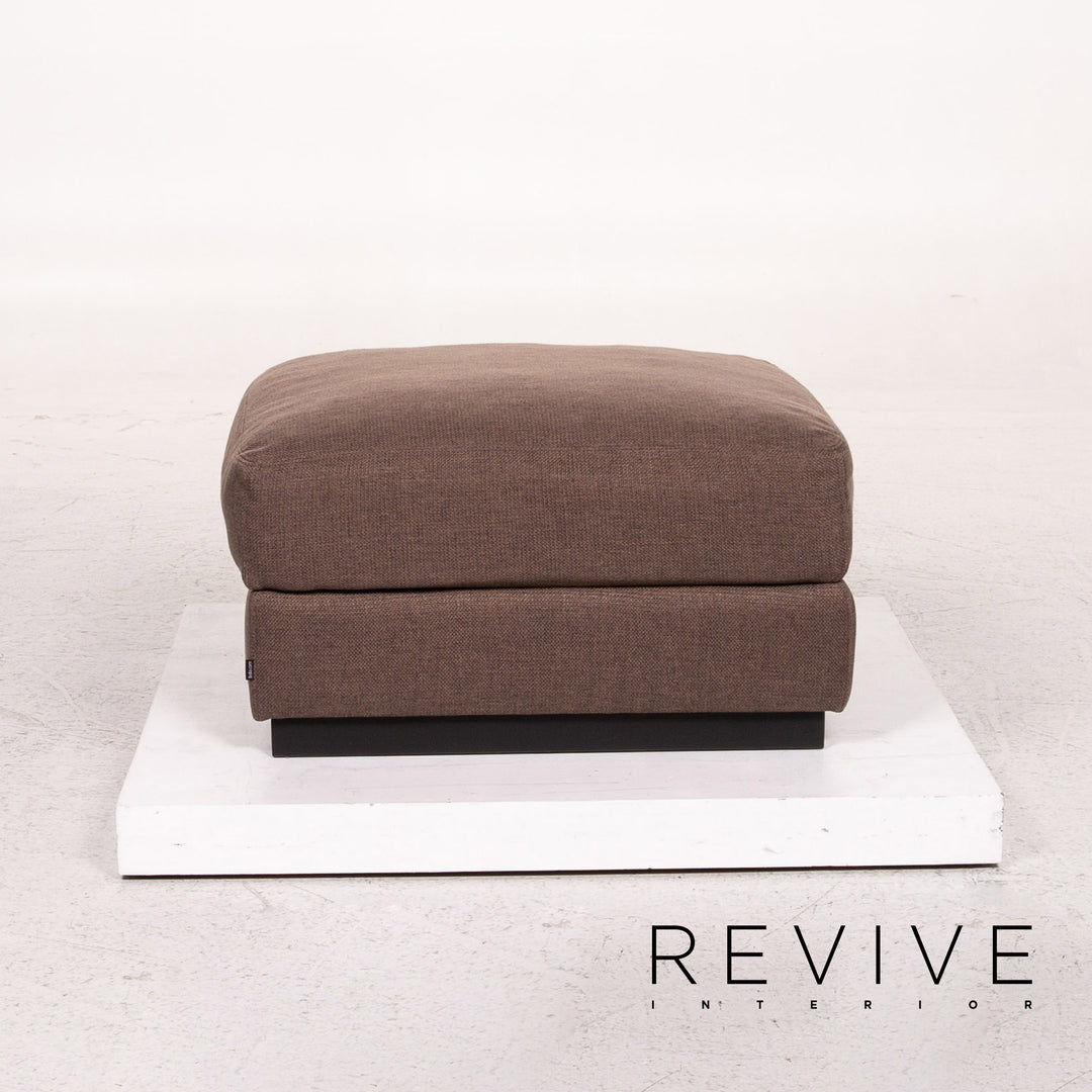 Bolia Sepia Stoff Hocker Braun Ottoman #13496