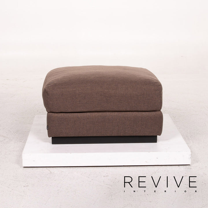 Bolia Sepia Stoff Hocker Braun Ottoman #13496