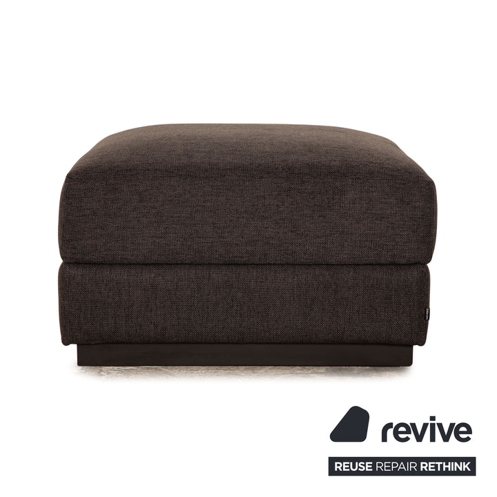 Bolia Sepia Stoff Hocker Grau