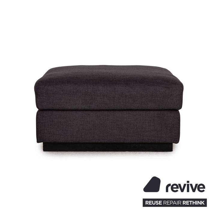Bolia Sepia Stoff Hocker Grau