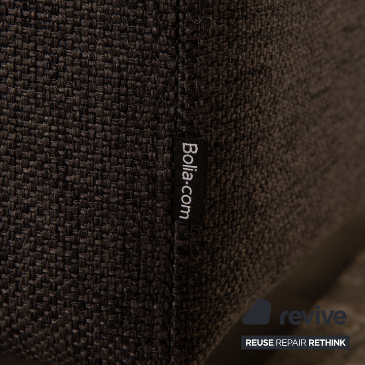 Bolia Sepia Stoff Hocker Grau
