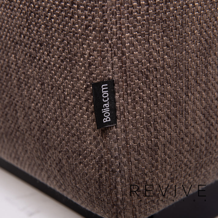 Bolia Sepia Stoff Sofa Braun Dreisitzer Couch #13495