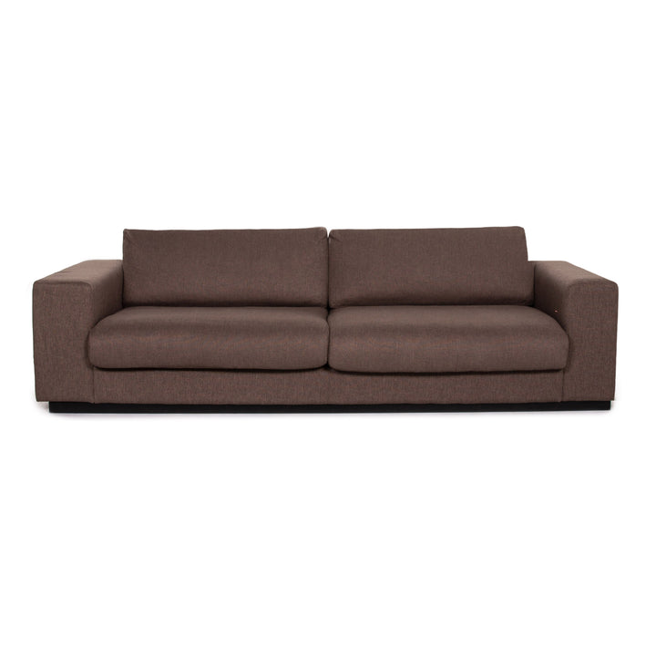 Bolia Sepia Stoff Sofa Braun Dreisitzer Couch #13495