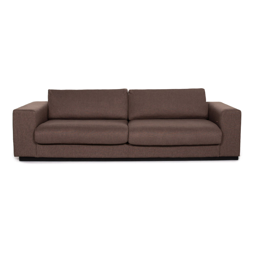 Bolia Sepia Stoff Sofa Braun Dreisitzer Couch #13495
