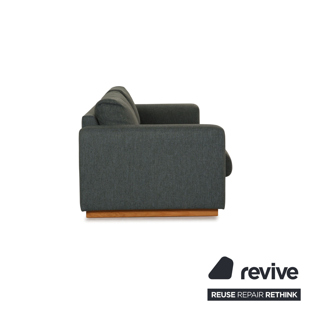 Bolia Sepia Stoff Sofa Garnitur Türkis Viersitzer Couch