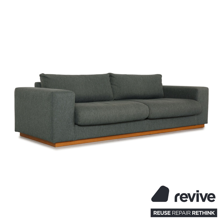 Bolia Sepia Stoff Viersitzer Türkis Sofa Couch