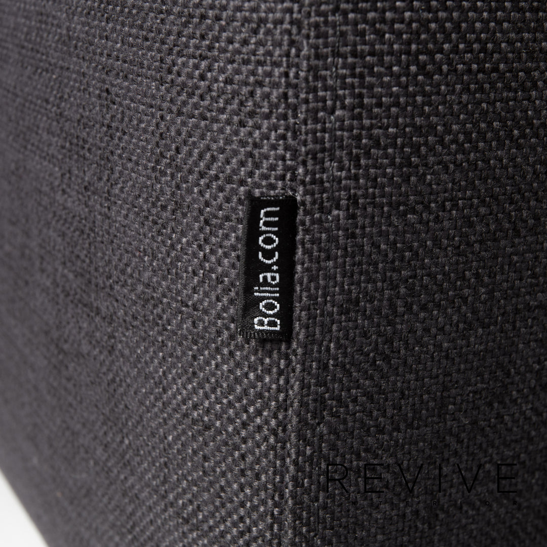 Bolia Stoff Ecksofa Anthrazit Grau Sofa Couch #13366