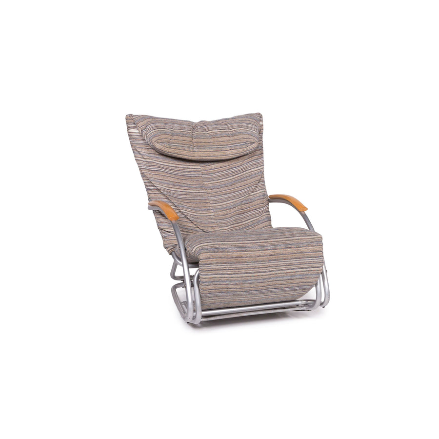 Bonaldo Swing Plus Stoff Liege Grau Bunt Relaxfunktion Funktion #11366