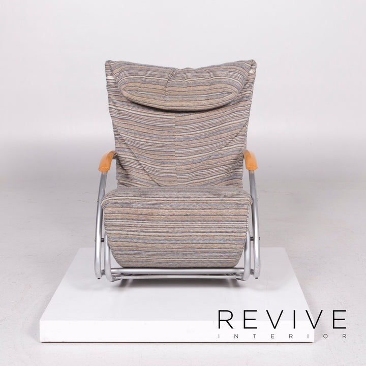Bonaldo Swing Plus Stoff Liege Grau Bunt Relaxfunktion Funktion #11366