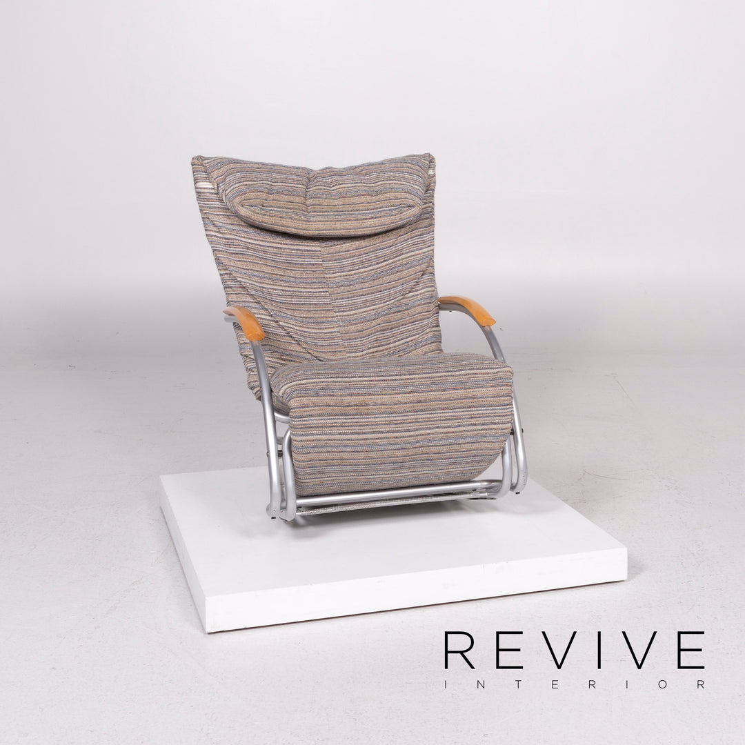Bonaldo Swing Plus Stoff Liege Grau Bunt Relaxfunktion Funktion #11366