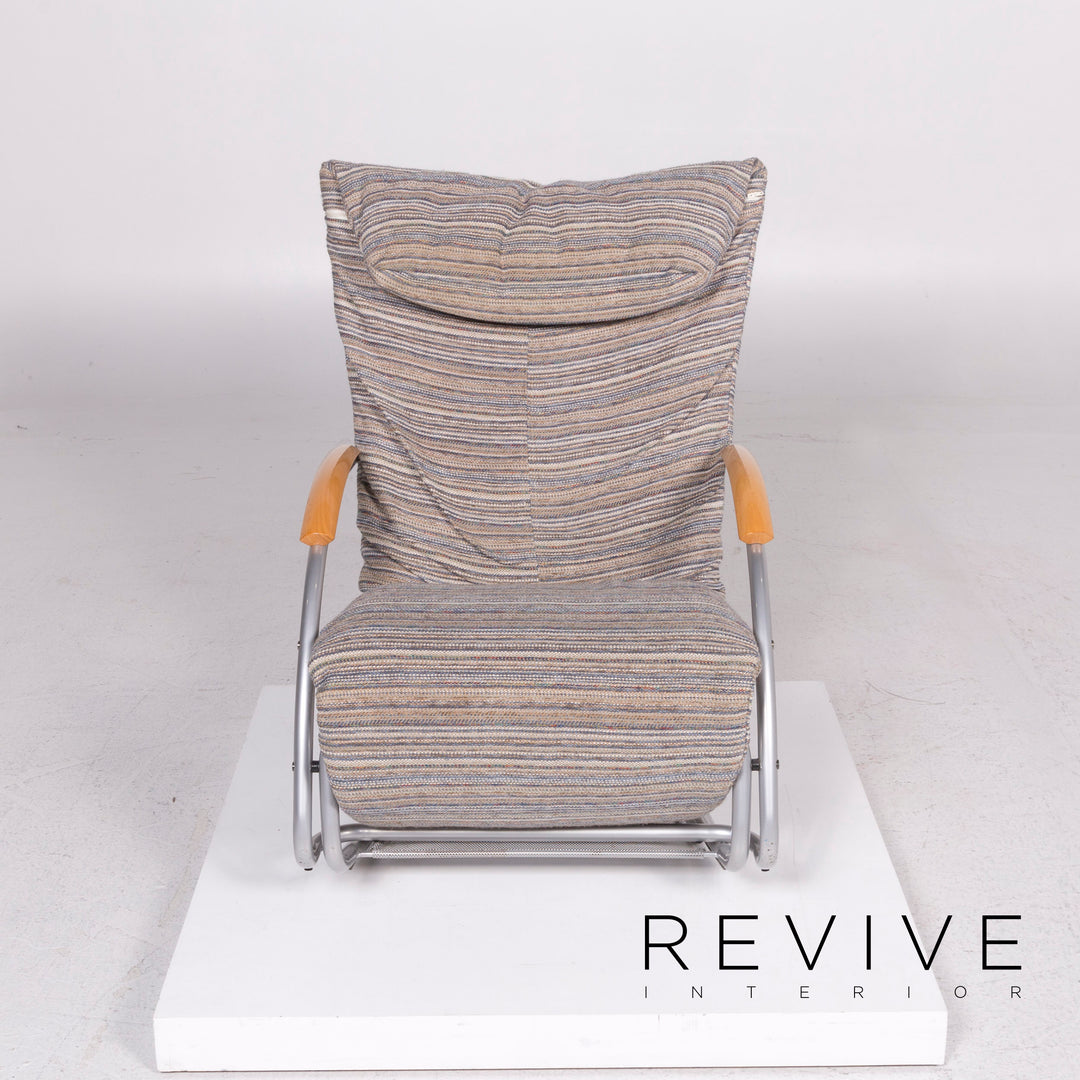 Bonaldo Swing Plus Stoff Liege Grau Bunt Relaxfunktion Funktion #11366