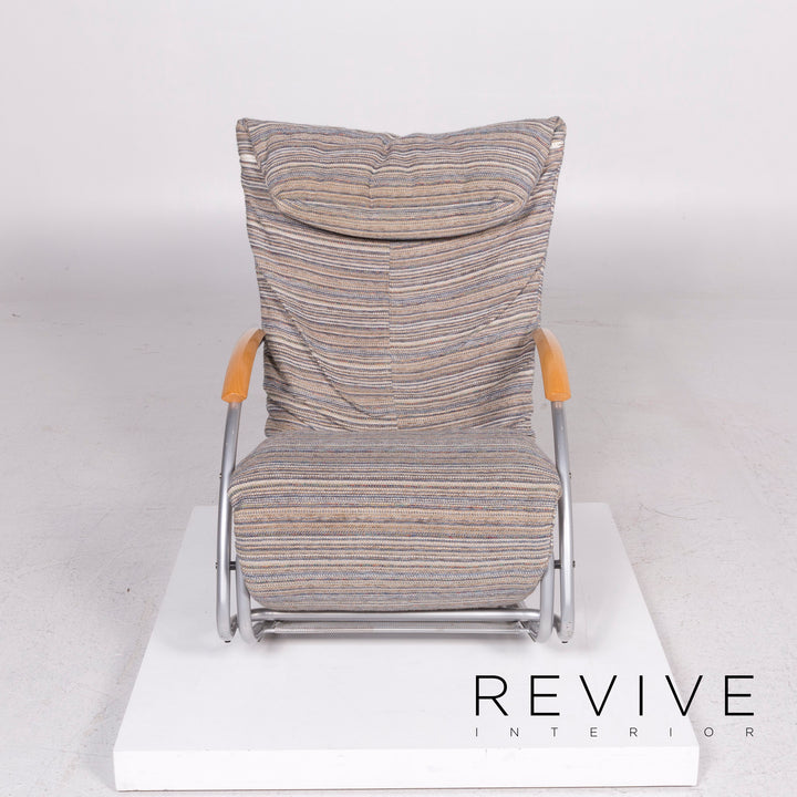 Bonaldo Swing Plus Stoff Liege Grau Bunt Relaxfunktion Funktion #11366