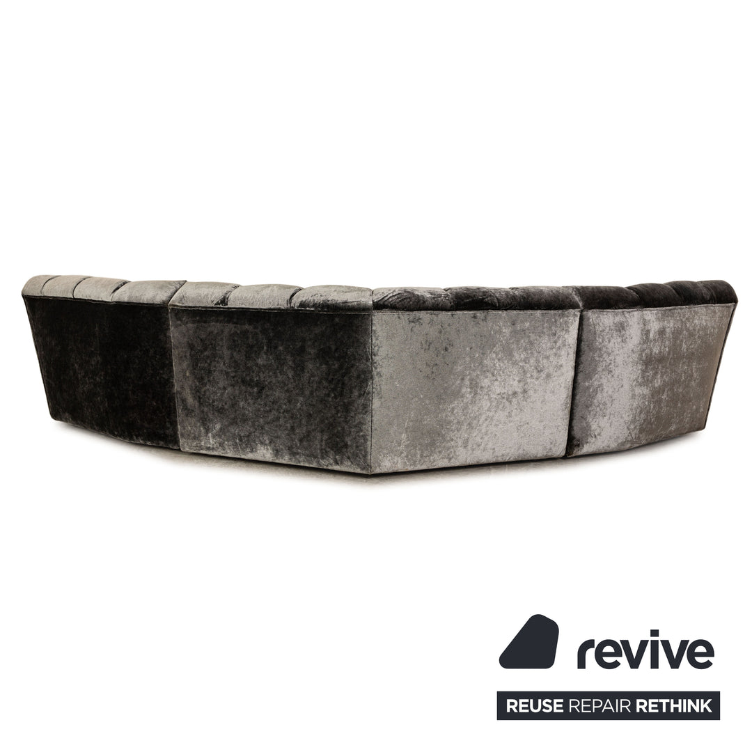 Bretz Cloud 7 Stoff Ecksofa Grau Sofa Couch