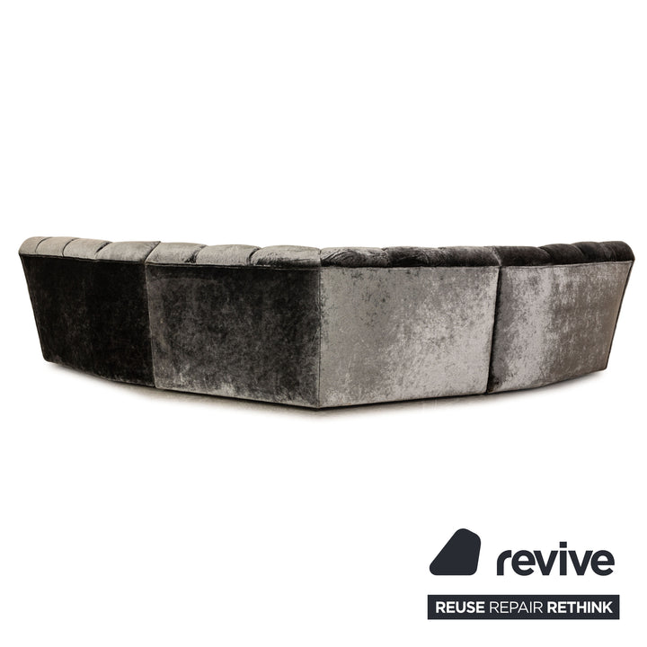 Bretz Cloud 7 Stoff Ecksofa Grau Sofa Couch