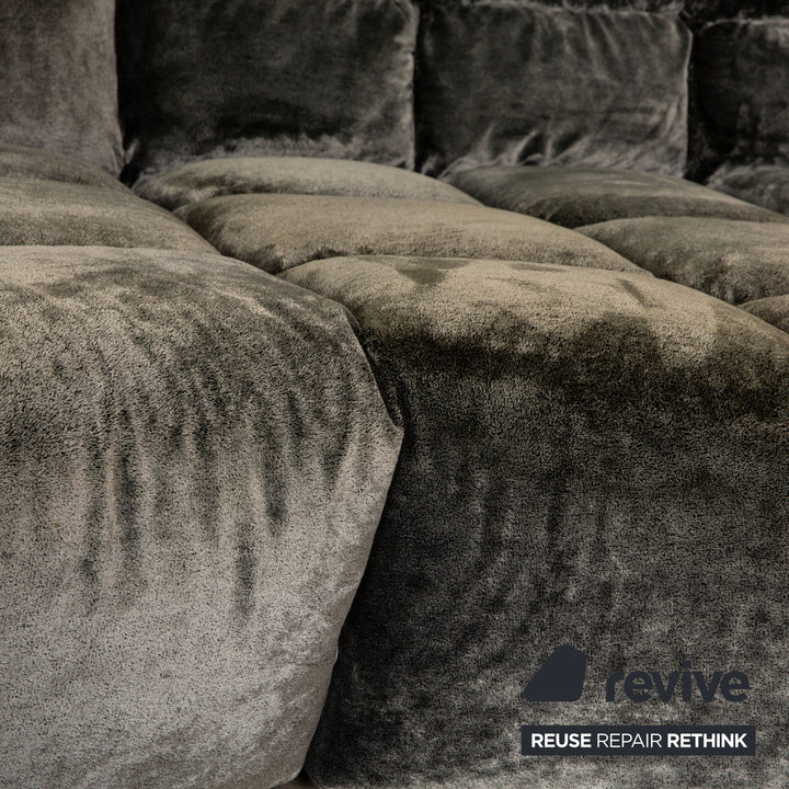Bretz Cloud 7 Stoff Ecksofa Grau Sofa Couch
