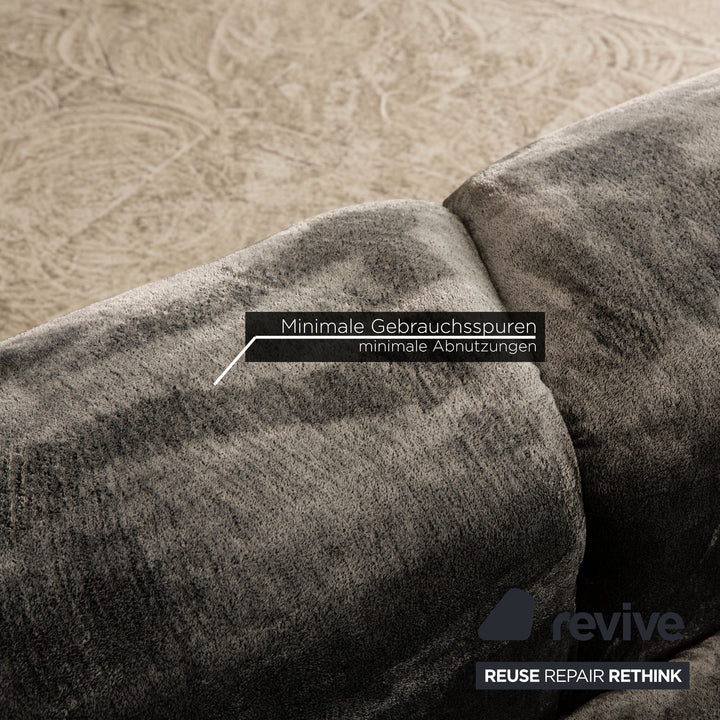 Bretz Cloud 7 Stoff Ecksofa Grau Sofa Couch