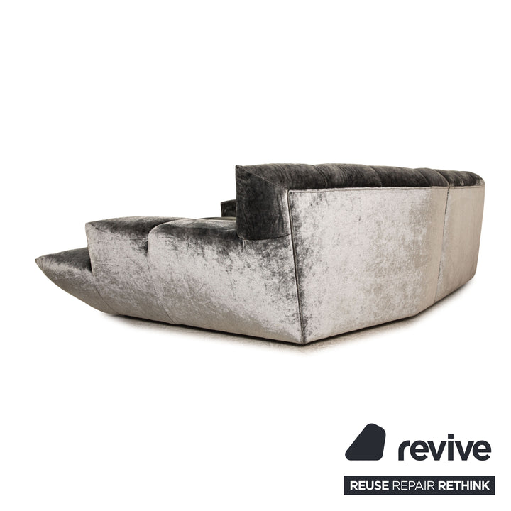 Bretz Cloud 7 Stoff Ecksofa Grau Sofa Couch