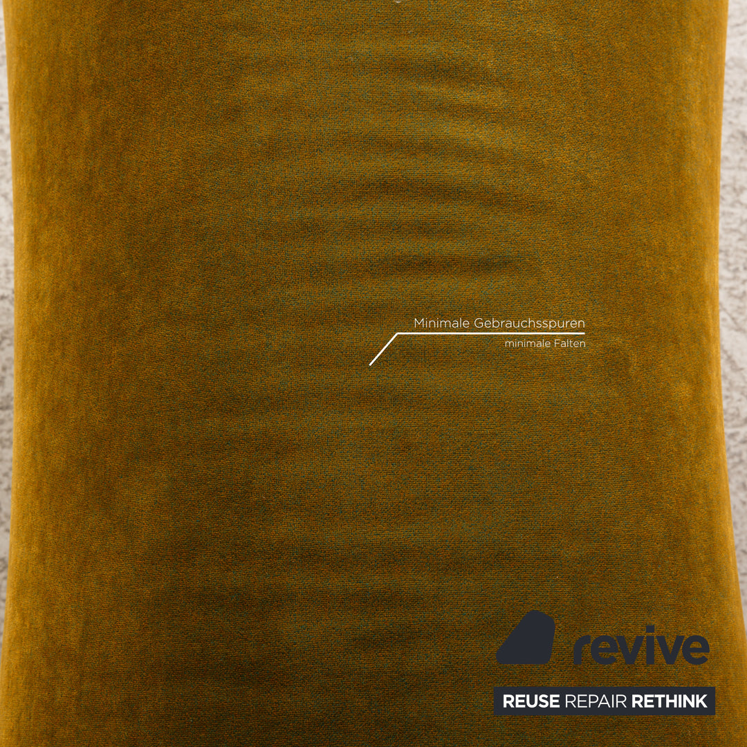 Bretz Gaudi Samt Sessel Garnitur Grün Sessel Hocker