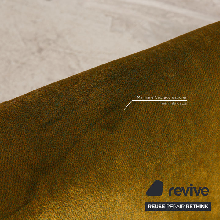 Bretz Gaudi Samt Sessel Grün