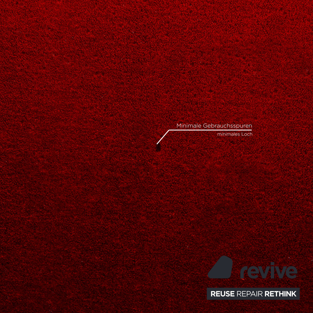 Bretz Gaudi Samt Sessel Rot