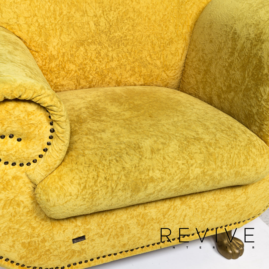 Bretz Gaudi Samt Stoff Sessel #13223