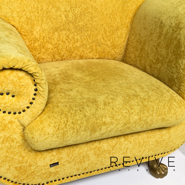 Bretz Gaudi Samt Stoff Sessel #13223