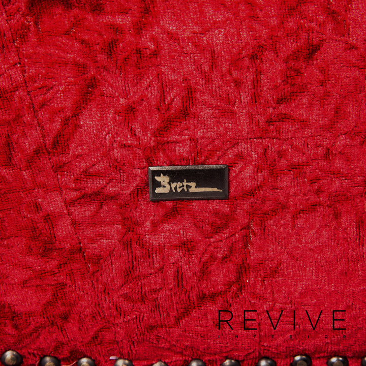 Bretz Gaudi Samt Stoff Sessel #13593