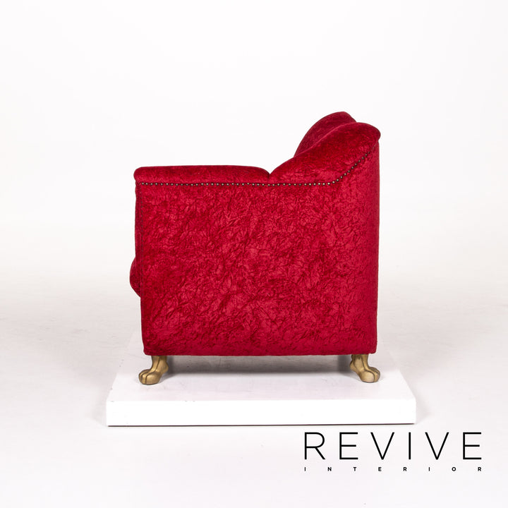 Bretz Gaudi Samt Stoff Sessel #13593