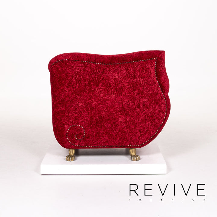 Bretz Gaudi Samt Stoff Sessel #13593