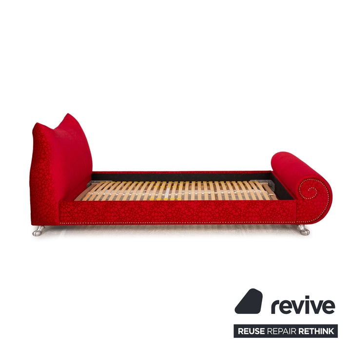 Bretz Gaudi fabric bed red double bed