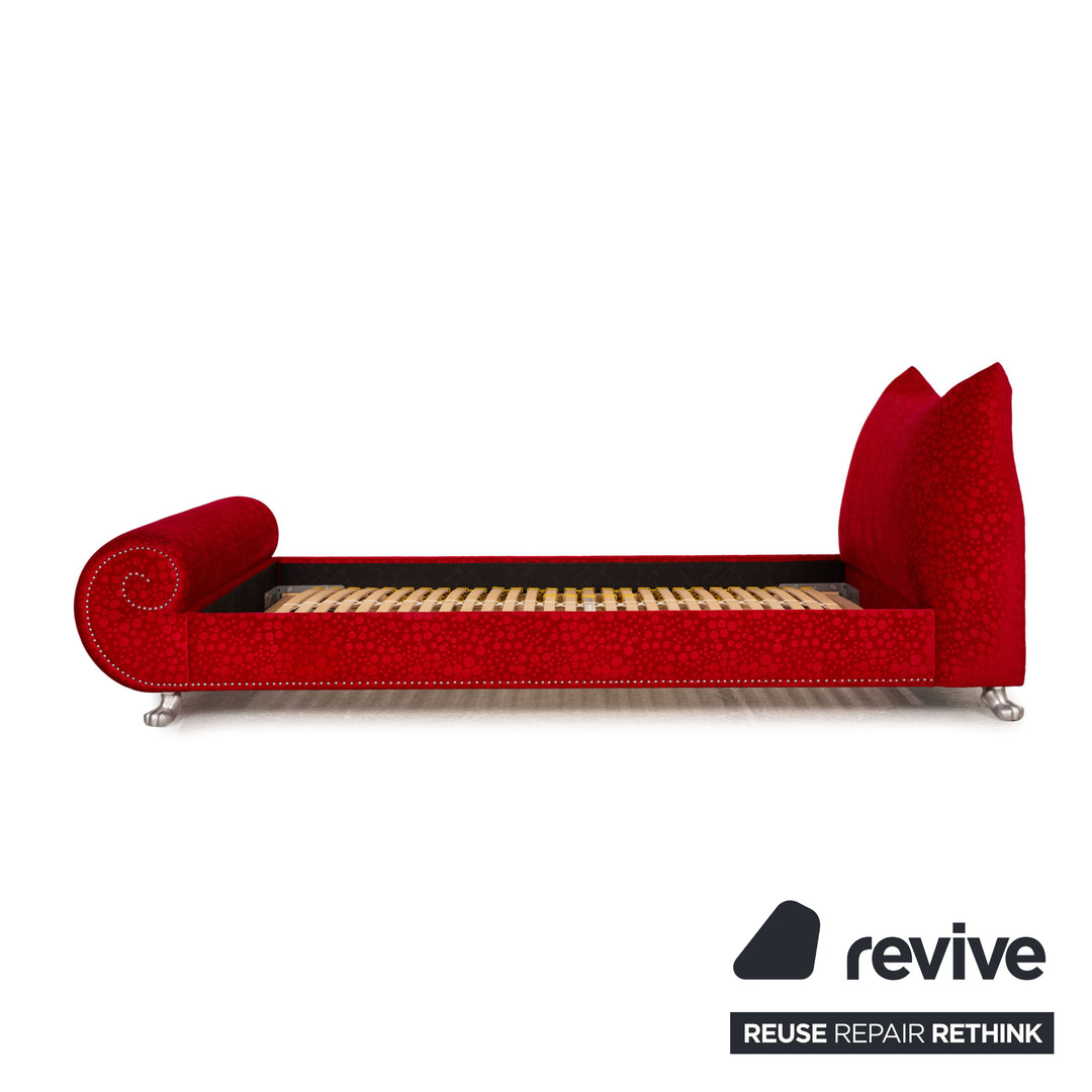 Bretz Gaudi fabric bed red double bed