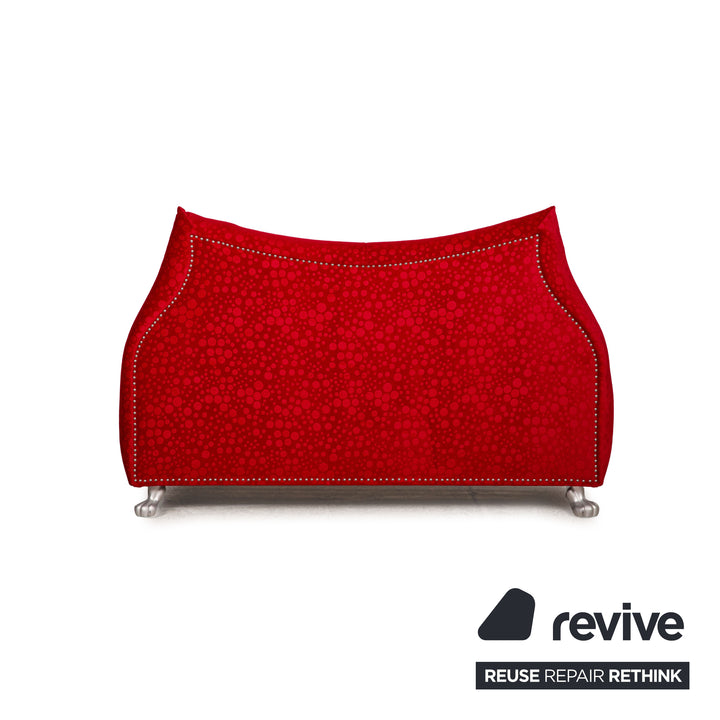 Bretz Gaudi fabric bed red double bed