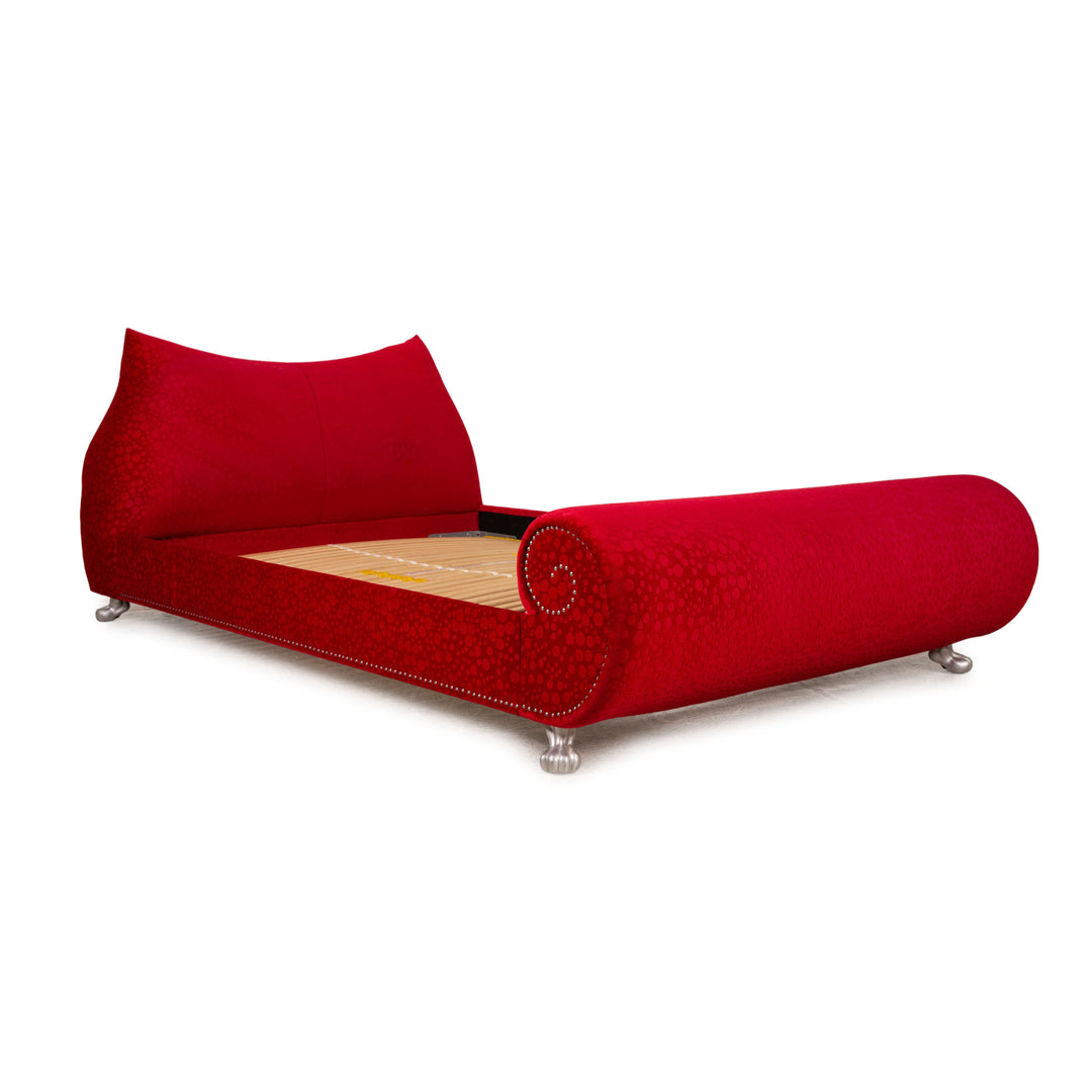 Bretz Gaudi fabric bed red double bed