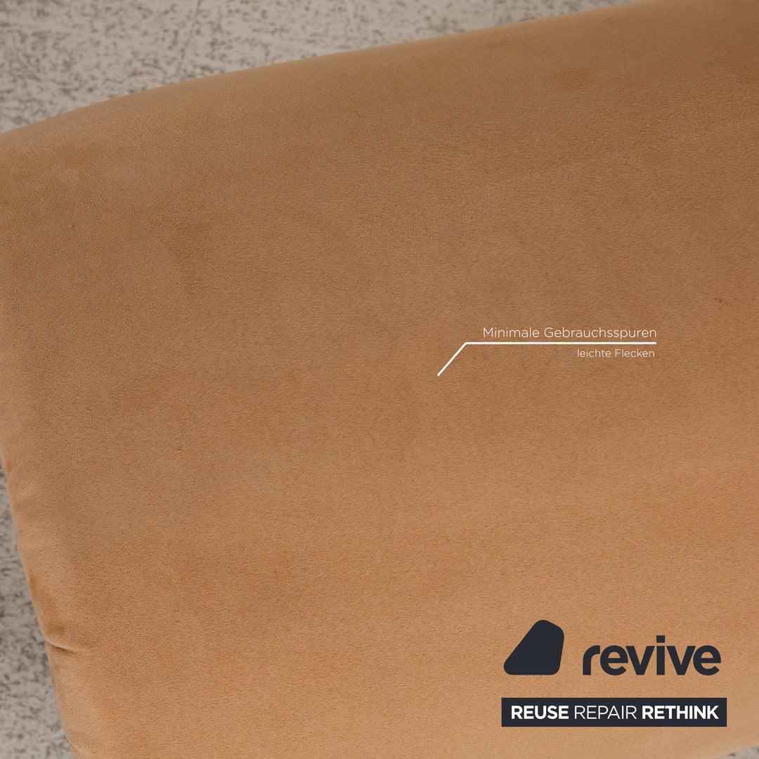 Bretz Gaudi fabric stool beige