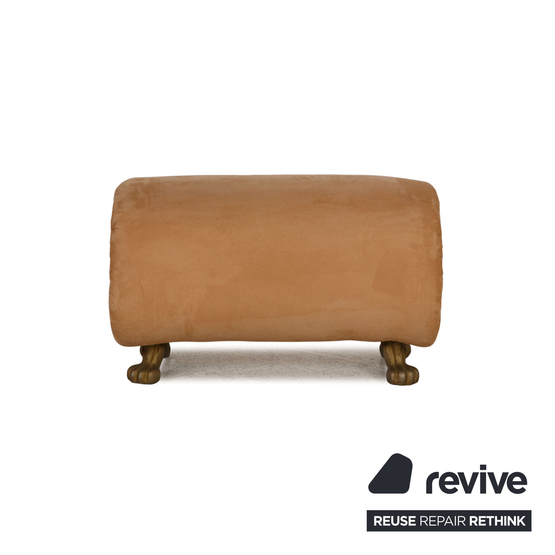 Bretz Gaudi fabric stool beige