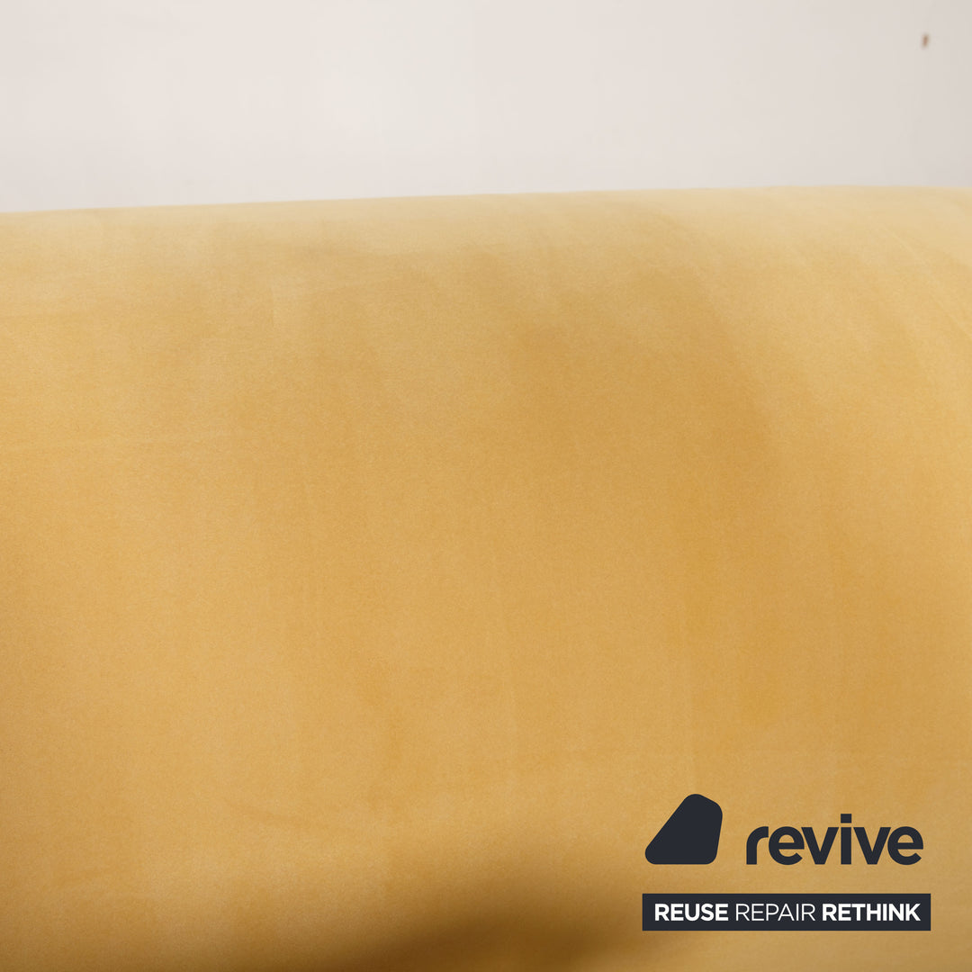 Bretz Gaudi fabric stool yellow