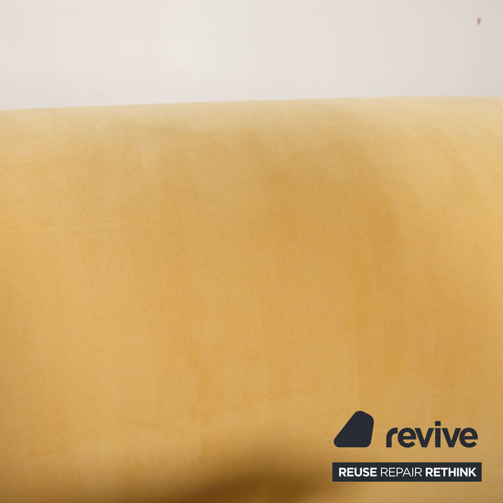 Bretz Gaudi fabric stool yellow