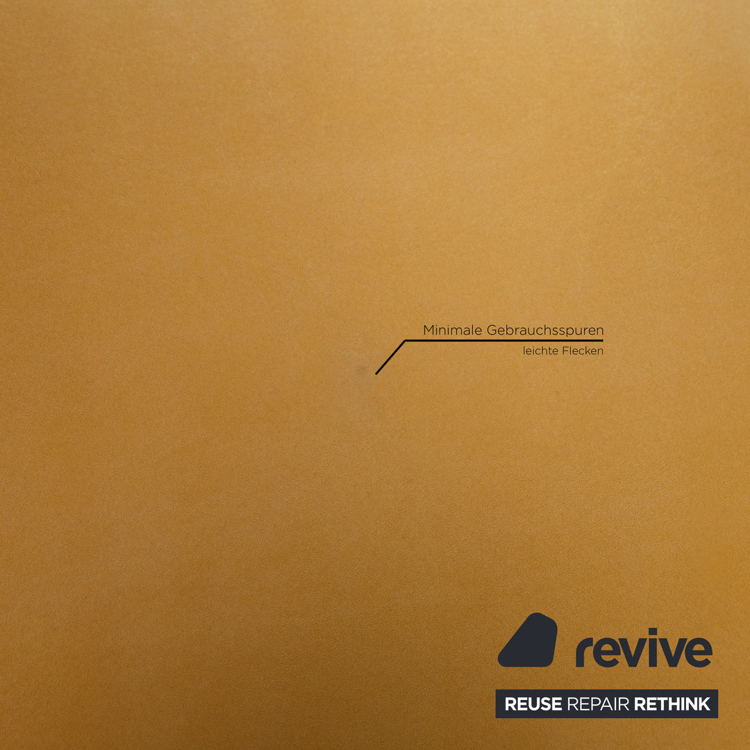 Bretz Gaudi fabric stool yellow