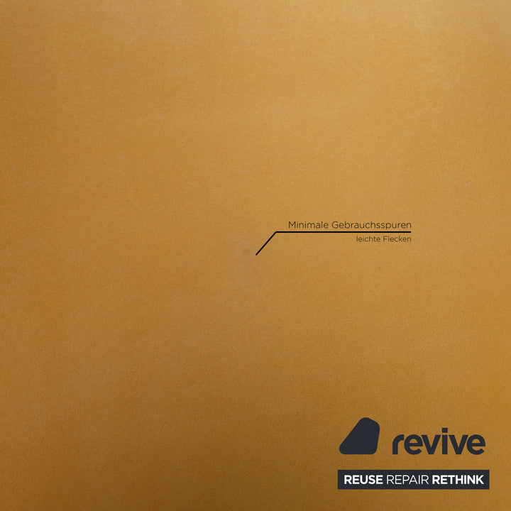 Bretz Gaudi fabric stool yellow