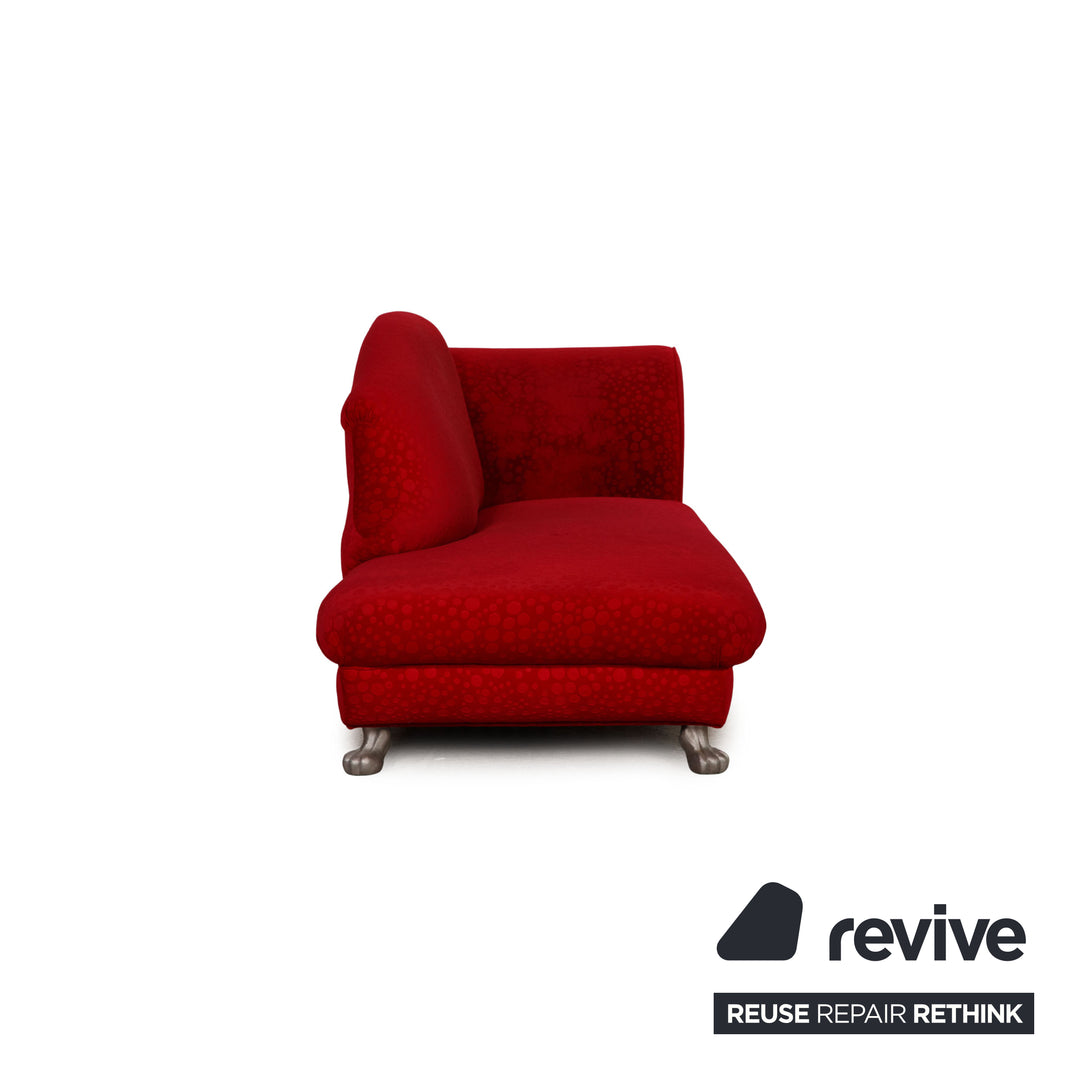 Bretz LouLou fabric lounger red