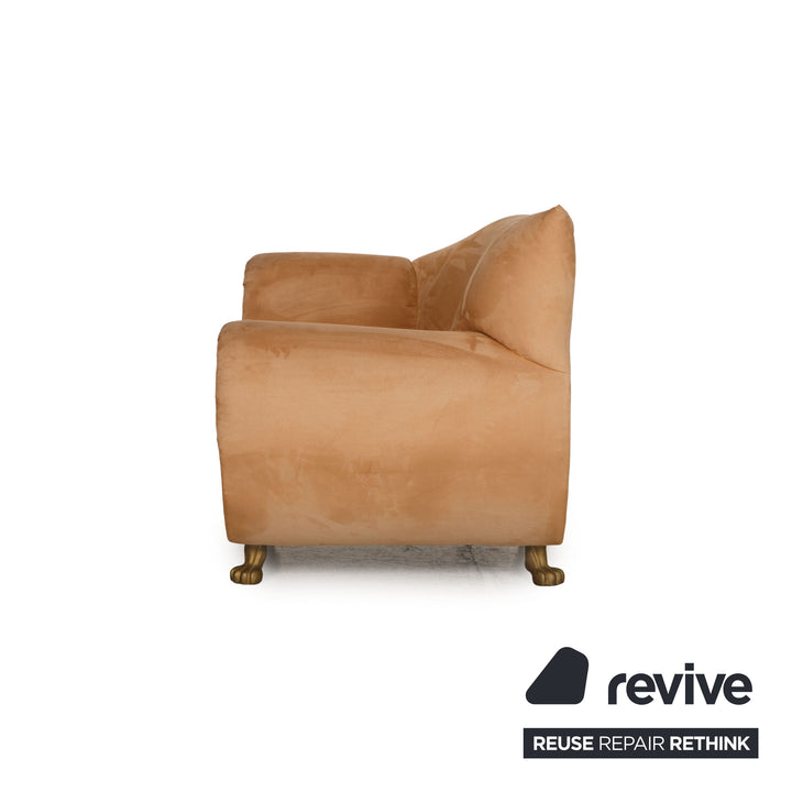 Bretz Gaudi fabric armchair beige