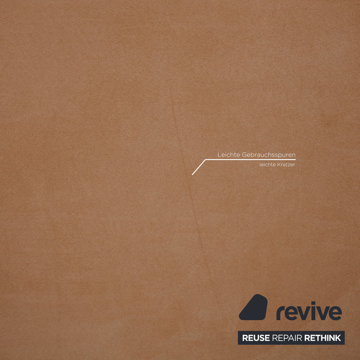 Bretz Gaudi fabric armchair beige