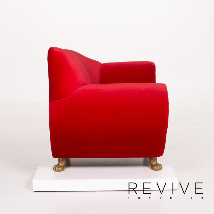 Bretz Gaudi Fabric Armchair Red #14358