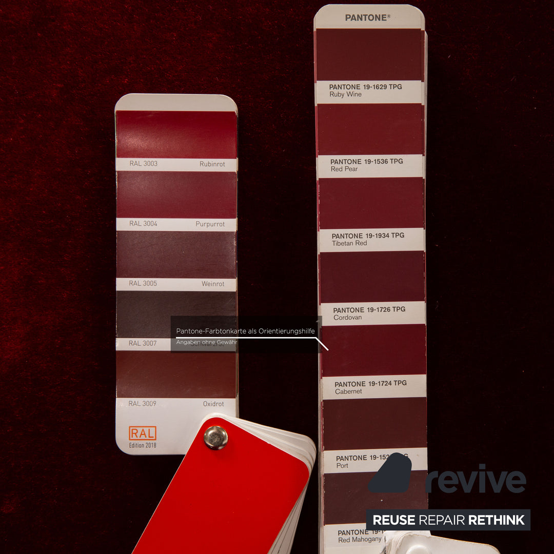 Bretz Gaudi fabric armchair red