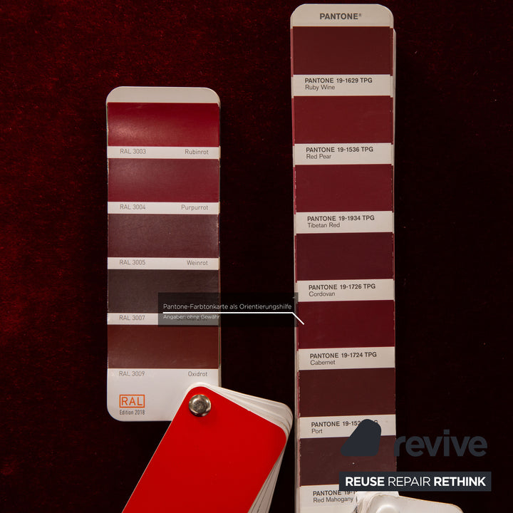 Bretz Gaudi fabric armchair red