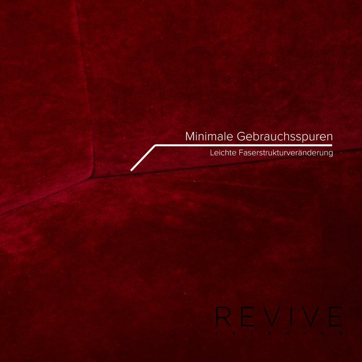 Bretz Gaudi fabric sofa red corner sofa velvet