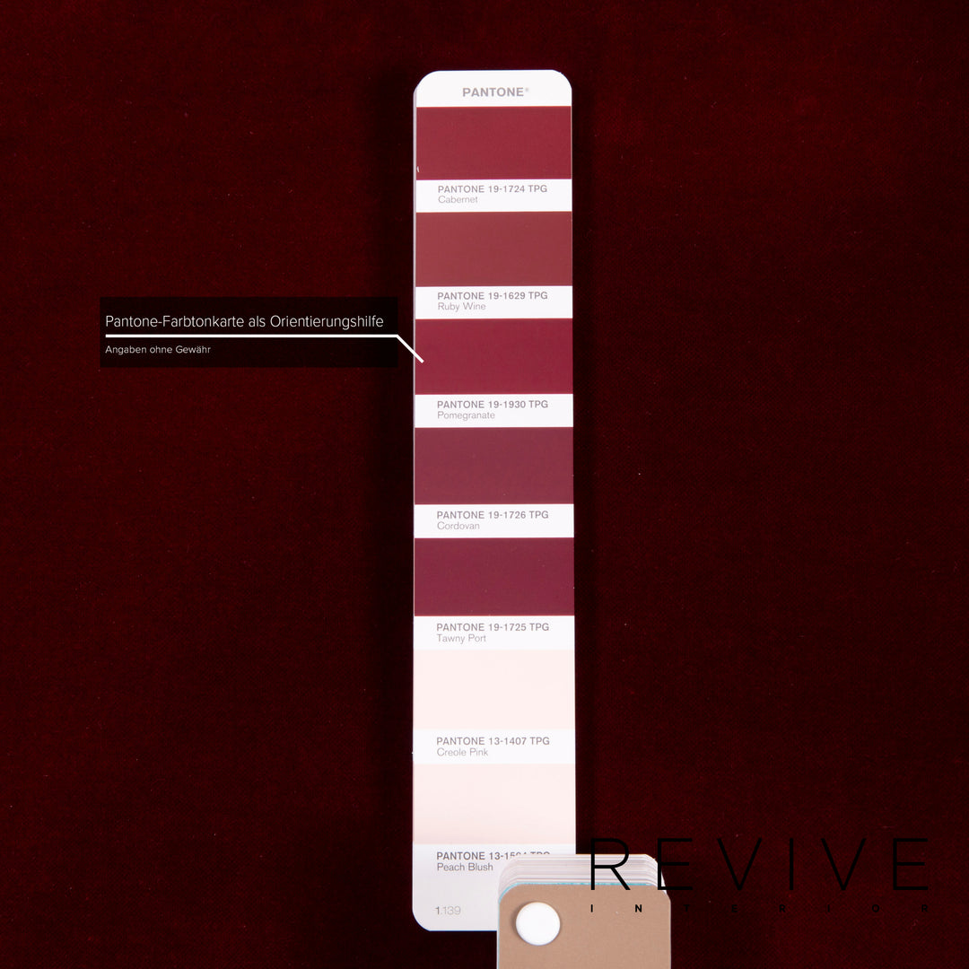 Bretz Gaudi fabric sofa red corner sofa velvet