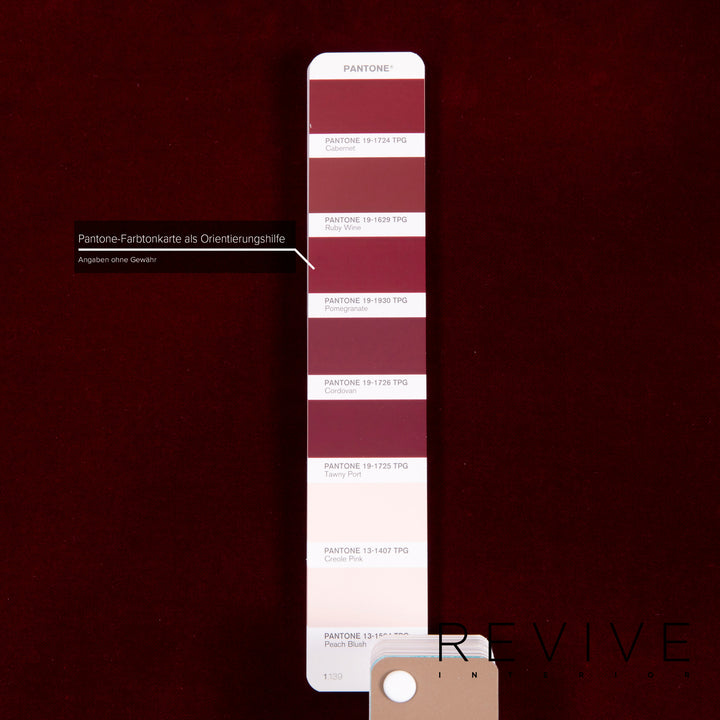 Bretz Gaudi fabric sofa red corner sofa velvet