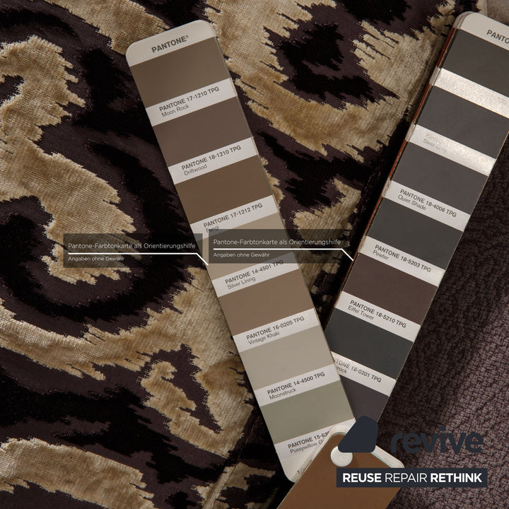 Bretz Kauai Fabric Sofa Purple Corner Sofa Couch