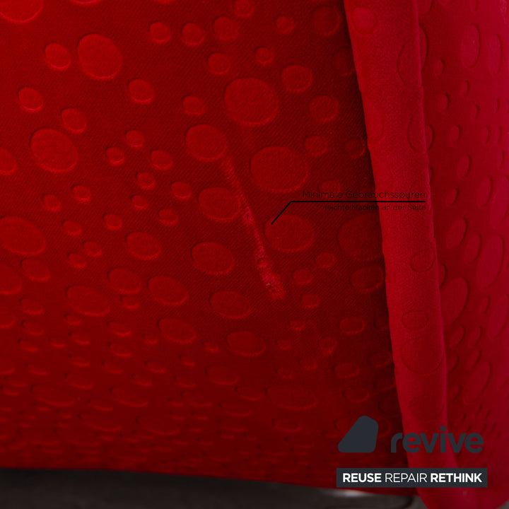 Bretz Laola Hookipa Fabric Sofa Red Two Seater Couch